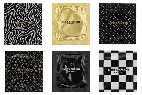 saint laurent condom|This Is How Much the Saint Laurent Condoms Cost